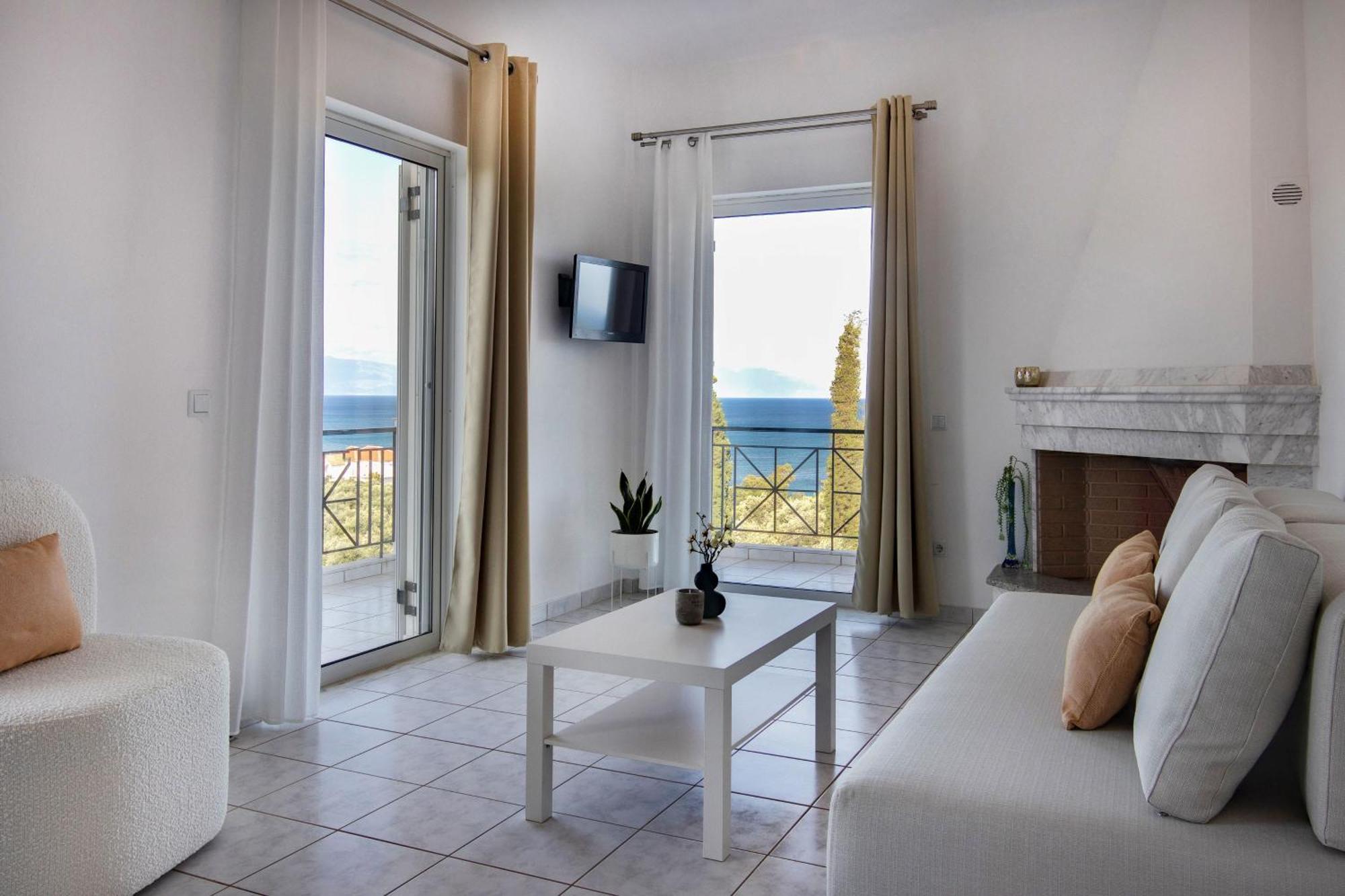 Ferienwohnung Koroni Xenios Zeus, Seaview Summer Retreats Exterior foto