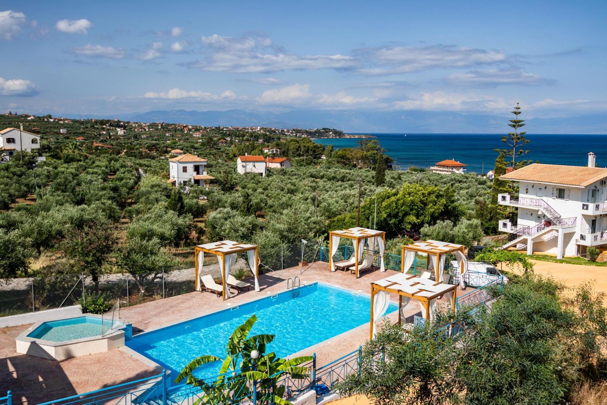 Ferienwohnung Koroni Xenios Zeus, Seaview Summer Retreats Exterior foto